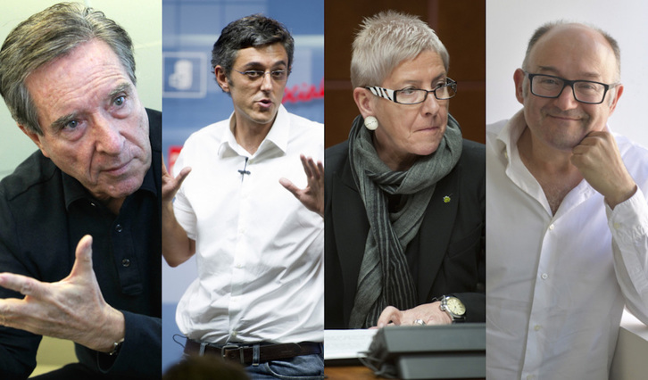 Gabilondo, Madina, Lasa y Rebordinos, cuatro de los nuevos firmantes.