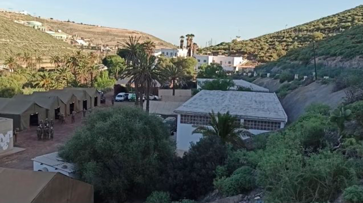 Imagen el CATE de Barranco Seco. (@JonInarritu)