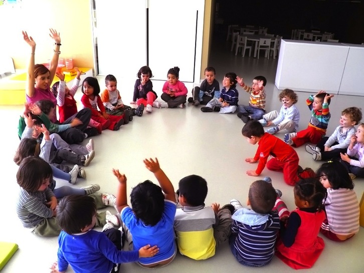 Una de las escuelas infantiles de Iruñea. (Ayuntamiento de Iruñea)
