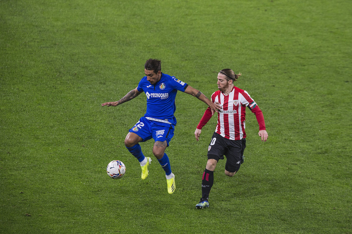 Muniain está siendo una de las piezas esenciales en el esquema de Marcelino. (Aritz LOIOLA/FOKU)