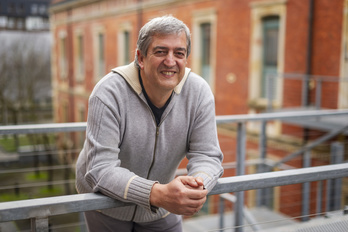 Julen Zabalo soziologia, aurreko astean Gasteizen. (Jaizki FONTANEDA/FOKU)