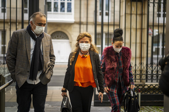 Sagardui, llegando al Parlamento la pasada semana. (Jaizki FONTANEDA | FOKU)