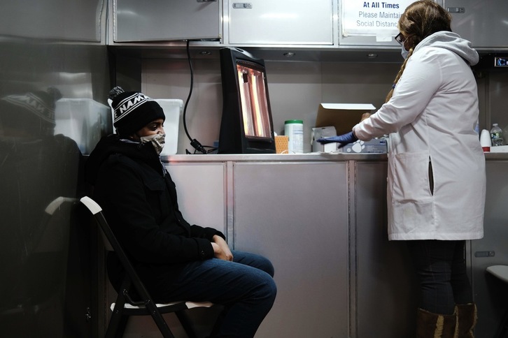 Aunque sus habitantes negros suponen una cuarta parte de la población, solo un 11% ha recibido la vacuna. (Spencer PLATT/AFP)