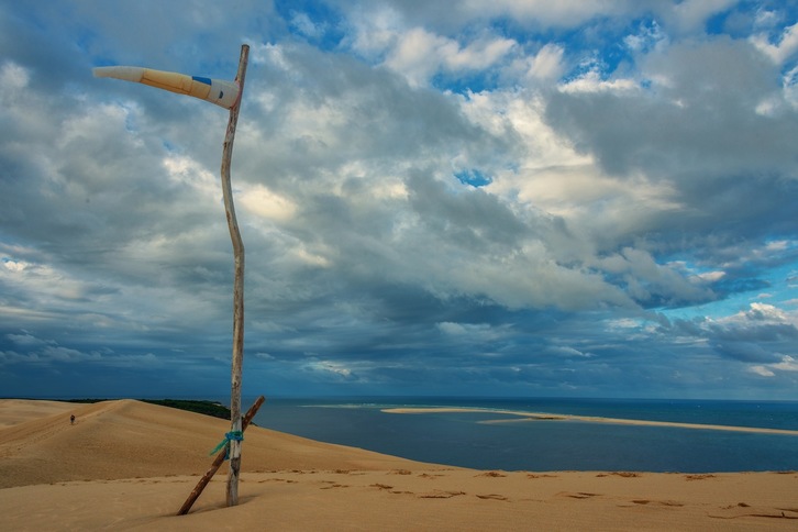 Arcachon Pilateko dunarekin lotuta dago, ezinbestean (GETTY IMAGES)