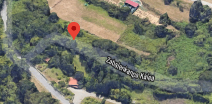 Lugar en el que se ha producido el accidente.