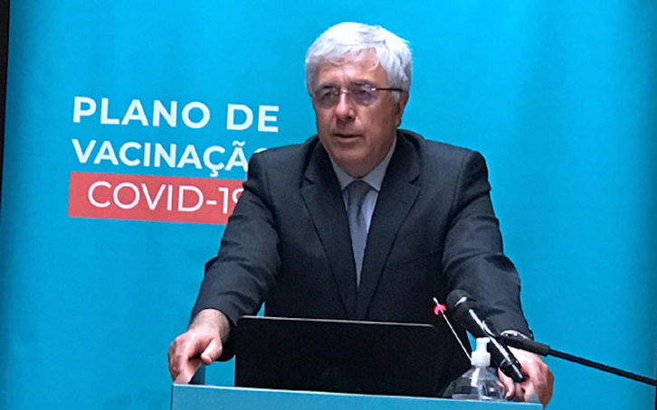 Francisco Ramos, el ya excoordinador del plan de vacunación portugués. (SNS.GOV.PT)