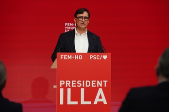 La encuesta del CIS da la victoria a la candidatura de Salvador Illa. (PSC)