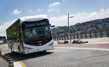 Irizar enpresa gipuzkoarraren autobusa. (IRIZAR)