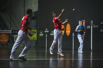 Julen Martija quiere pasar página cuanto antes tras la dura derrota de Bilbo. (Aritz LOIOLA/FOKU)