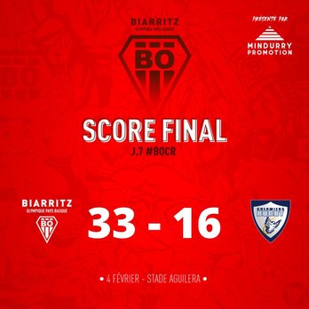 Biarritz se ha impuesto a Colomiers.