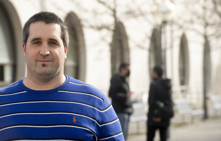 Eneritz Zabaleta Zuzenbide Publikoko doktorea. (Jagoba MANTEROLA / FOKU)