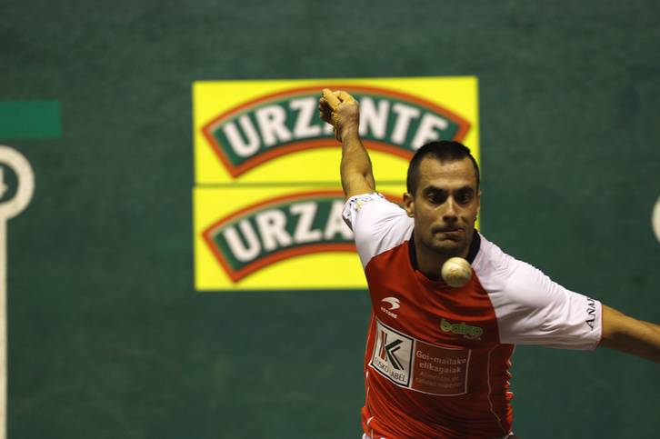 Oinatz Bengoetxea ha terminado llevando a Jaka a su trampa. (Maialen ANDRES/FOKU)