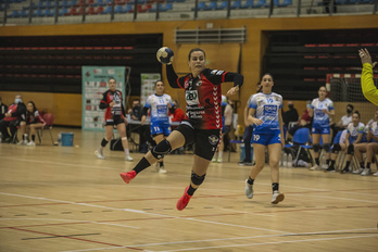 Zuazo vuelve a competir dos semanas después de parar por varios positivos. (Aritz LOIOLA/FOKU)