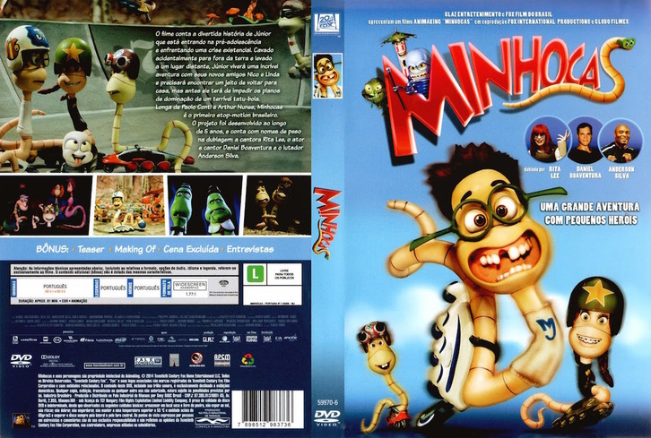 Carátula del DVD de este largometraje de animación brasileño. (NAIZ)