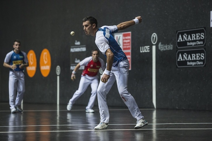 «Berea» emanez gero, irabazteko aukerekin izango omen dira Urrutikoetxea eta Imaz ostiralean. (Aritz LOIOLA / FOKU)