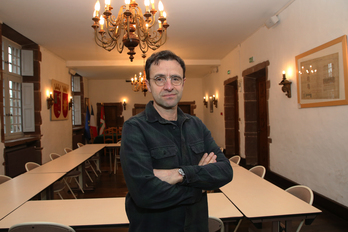 Laurent Inchauspe a quitté Paris en 2013 pour revenir vivre à Saint-Jean-Pied-de-Port. © Bob EDME