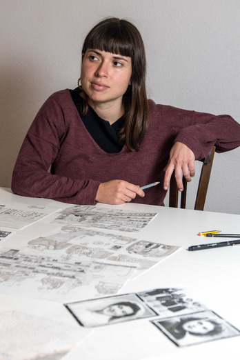 La ilustradora valenciana Ana Penyas. (Salamandra Graphic)