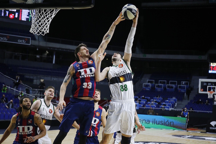 TD Systems Baskonia estará en la segunda semifinal de la Copa. (EUROPA PRESS)