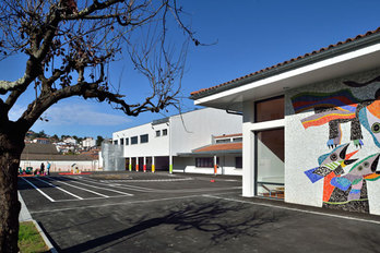 Marinela auzoko ama eskolan zabalduko dute behin behineko aisialdi zentroa heldu den astelehenean. (NAIZ)