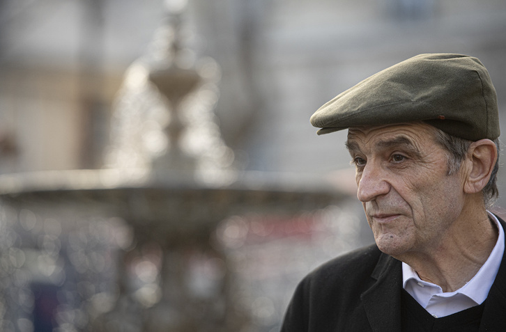 Josu Urrutikoetxea, fotografiado el pasado diciembre en París. (Jagoba MANTEROLA)