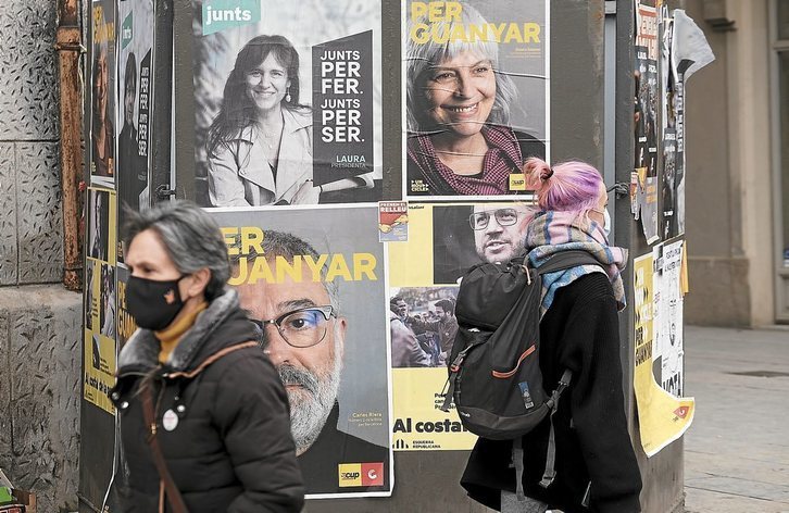 Catalunya celebra hoy sus elecciones.