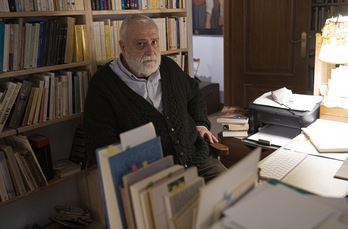 Miguel Sánchez-Ostiz. (Jagoba MANTEROLA | FOKU)