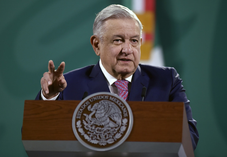 El presidente de México, Andrés Manuel López Obrador. (Alfredo ESTRELLA/AFP)