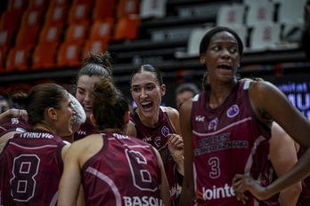 Lointek Gernika Bizkaia aspira a seguir cosechando éxitos en Europa. (FIBA EUROPA)