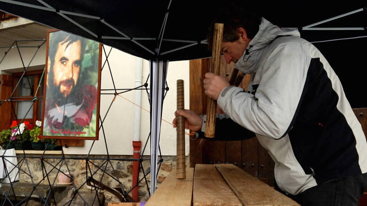 Acto de recuerdo a Mikel Zabalza.
