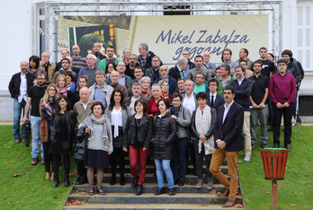 El recuerdo de Mikel Zabalza sigue vivo en nuestro pueblo. (NAIZ)
