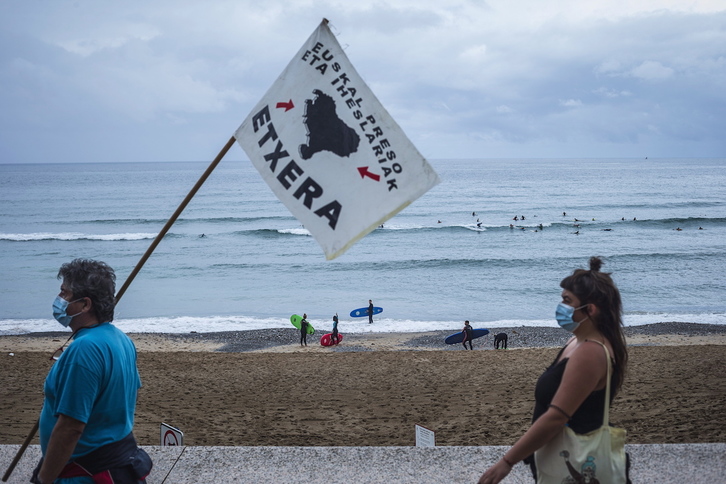 Movilización por la repatriación. (Gorka RUBIO | FOKU)