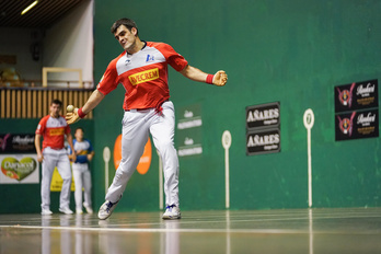 Ezkurdiak partida bikaina jokatu du Zestoan (Endika PORTILLO / FOKU)