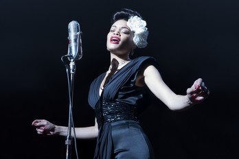 La actriz Andra Day ha logrado un Globo de Oro por su interpetaciónd e Billie Holiday. (Takashi Seida)