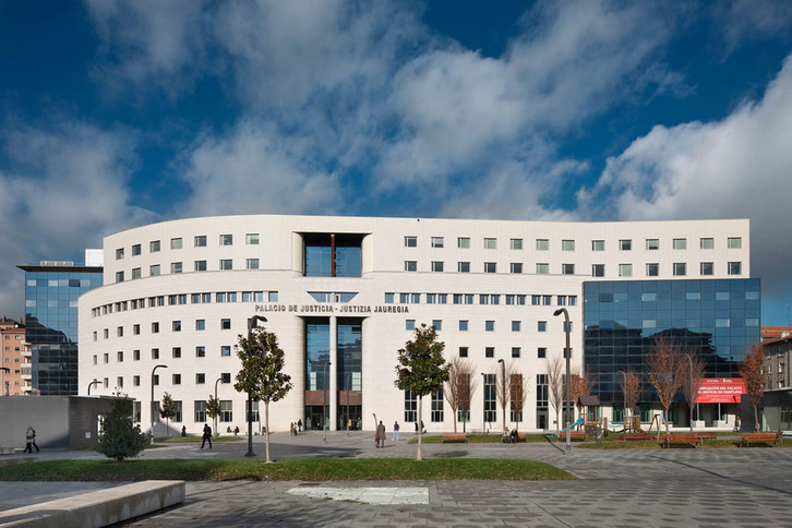 Palacio de Justicia de Nafarroa, en Iruñea.
