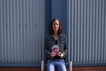 Irati Goikoetxea, 'Herriak ez du barkatuko' eleberriaren egilea. (Jon URBE/FOKU)