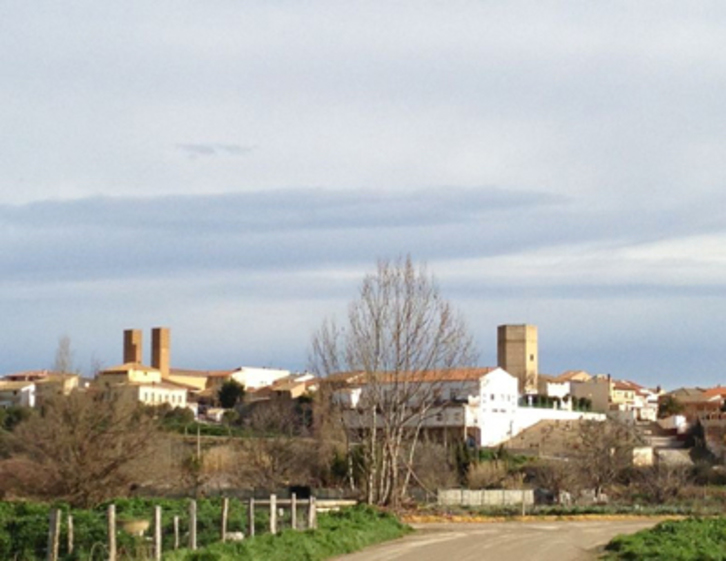 Vista de Cadreita, el municipio navarro con el sueldo bruto medio menor. (CADREITAKO UDALA)