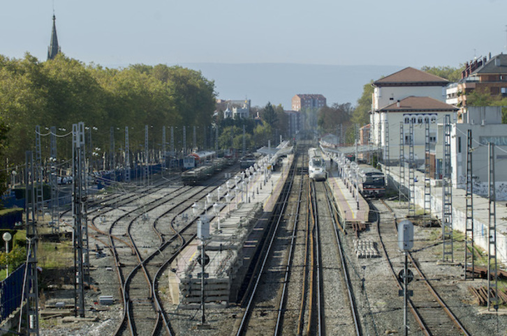 Estación de tren de Gasteiz. (Juanan RUIZ/FOKU)