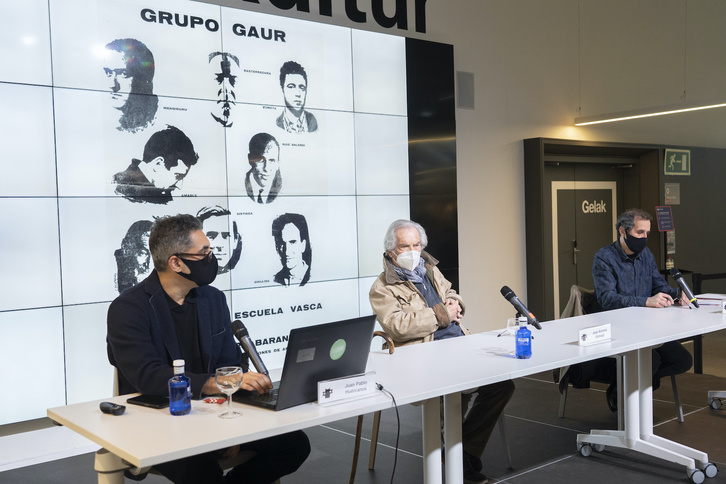 Huercanosen liburuaren aurkezpena. (Gorka RUBIO/FOKU)