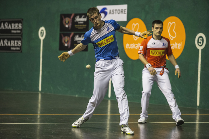 Jon Mariezkurrenak partida bikaina jokatu du Eibarren (Aritz LOIOLA / FOKU)