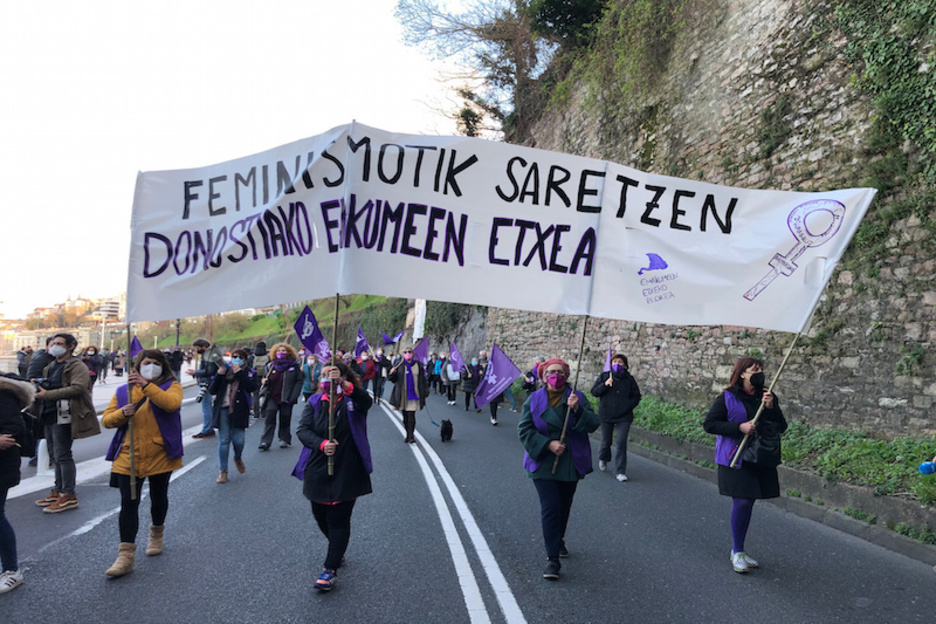 Donostiako Kontxatik, arratsaldean. (Jon URBE | FOKU)