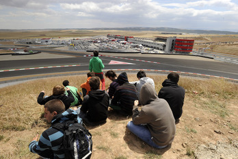 El circuito de Los Arcos se estrenará con el Mundial de Superbikes. (Iñigo URIZ/FOKU)