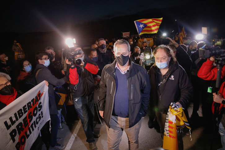 Joaquim Forn, en Lledoners. (Kike RINCÓN | Europa Press)