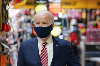 Joe Biden, este martes en Washington. Mandel NGAN/AFP