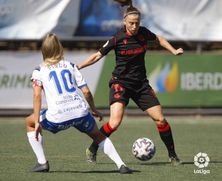 Bárbara ha anotado el 1-2 definitivo desde el punto de penalti. (La Liga)