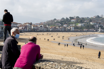 Pirinio Atlantikoen departamenduan 100.000 biztanleko 51,5 kasu atzeman ziren martxoaren 5 eta 11 bitartean. © Guillaume Fauveau