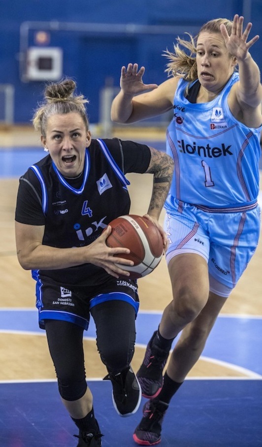 Uno de los partidos de la loca carrera de Gernika Bizkaia será el derbi frente a IDK Euskotren. (Jon URBE / FOKU)