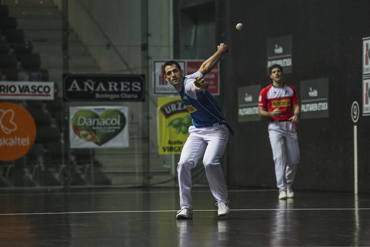 Jon Ander Albisu Zabaletari bizkarra erakutseko gai izan da. (Aritz LOIOLA/FOKU)