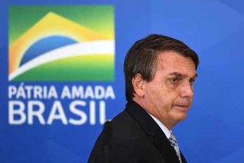 El presidente de Brasil, Jair Bolsonaro. (Evaristo SA/AFP)