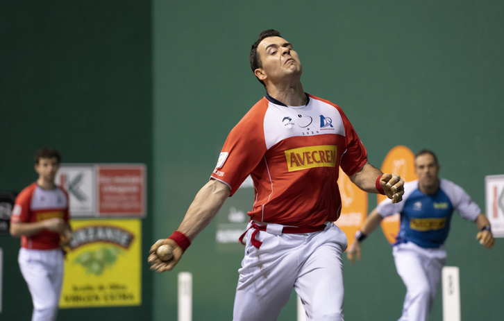 Erik Jaka, gaur Labriten sakea ateratzen (Jagoba MANTEROLA / FOKU)