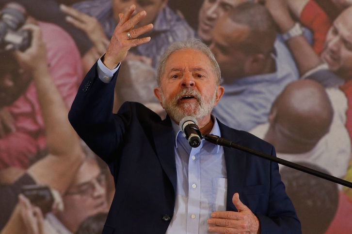 El expresidente brasileño Luiz Inacio Lula Da Silva. (Miguel SCHINCARIOL/AFP)